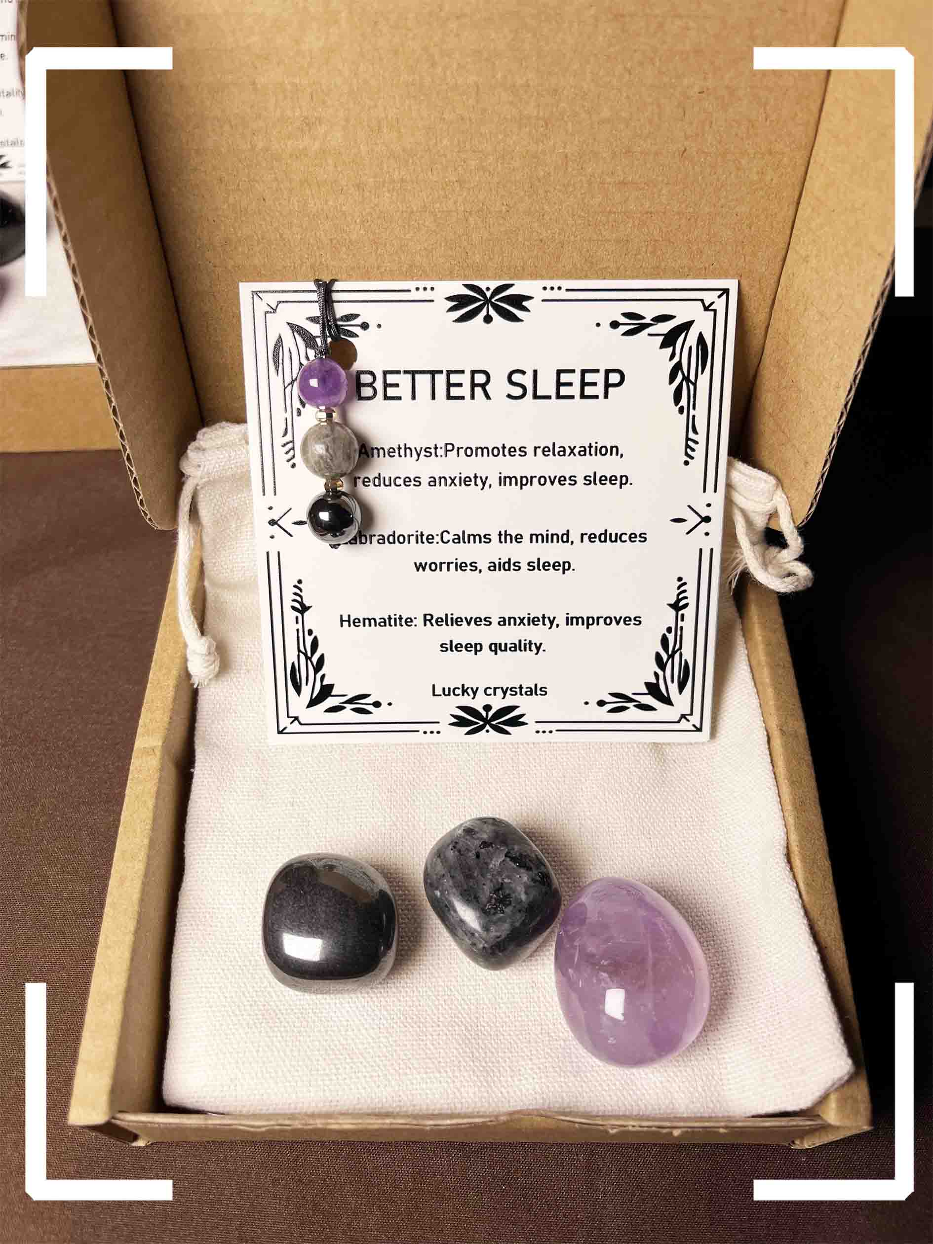 Crystals can Help Better Sleep