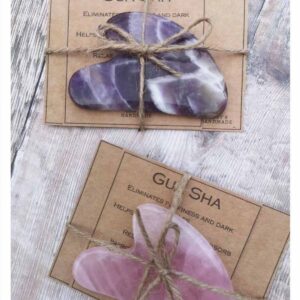 Natural Crystal Gua Sha Set