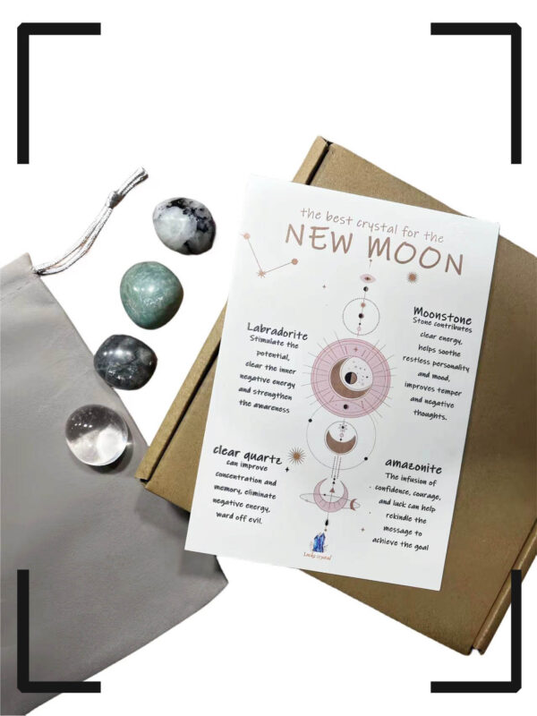 New Moon Crystal Set — Fusion of Cosmic Magic